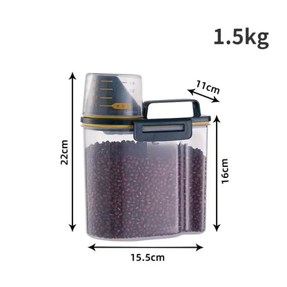 Pet Luxury Store™ -  Food Plastic Storage Tank