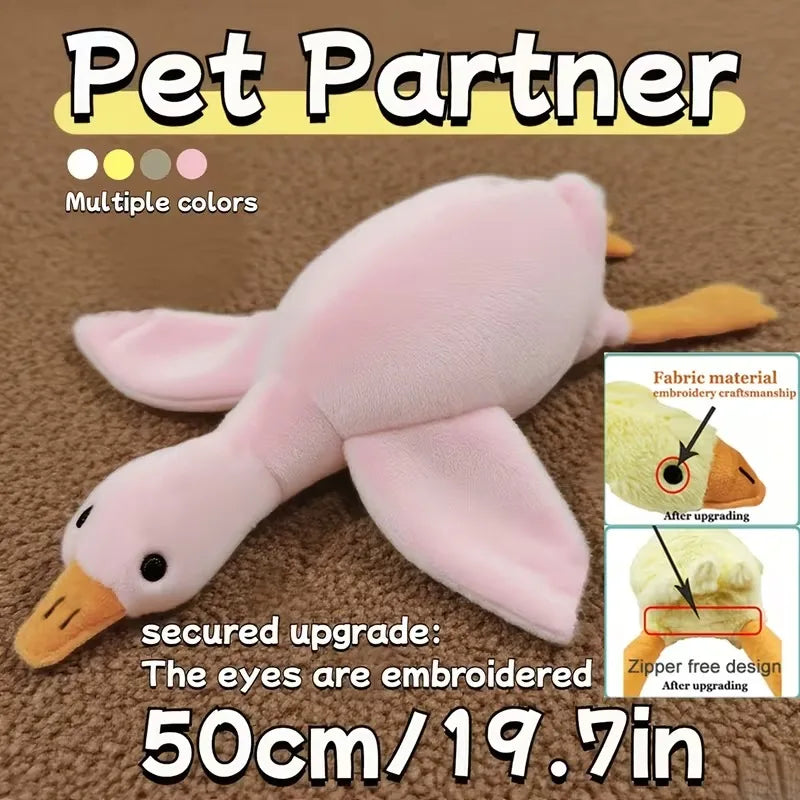 Pet Luxury Store™  - Soft Colorful Duck Plush Toy