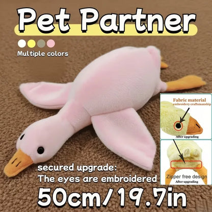 Pet Luxury Store™  - Soft Colorful Duck Plush Toy