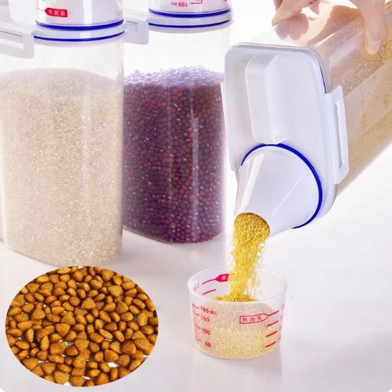Pet Luxury Store™ -  Food Plastic Storage Tank