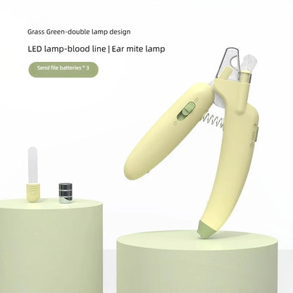 Pet Luxury Store™ - Pet Nail Clippers LED Electric