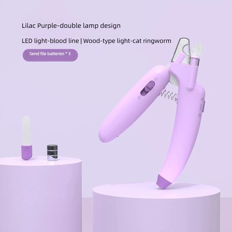Pet Luxury Store™ - Pet Nail Clippers LED Electric