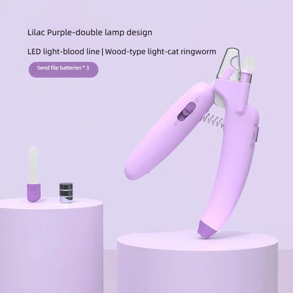 Pet Luxury Store™ - Pet Nail Clippers LED Electric