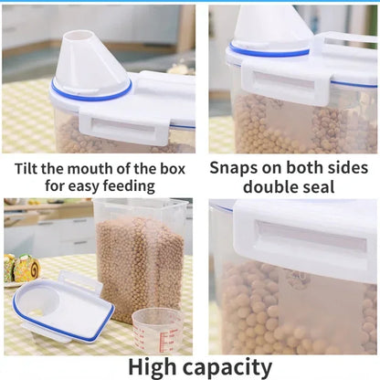 Pet Luxury Store™ -  Food Plastic Storage Tank