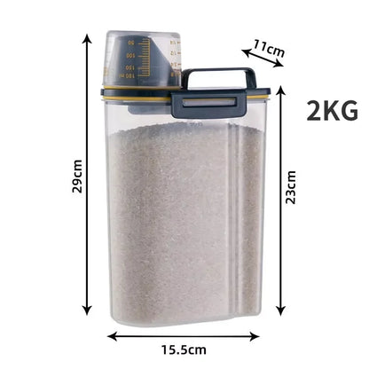 Pet Luxury Store™ -  Food Plastic Storage Tank