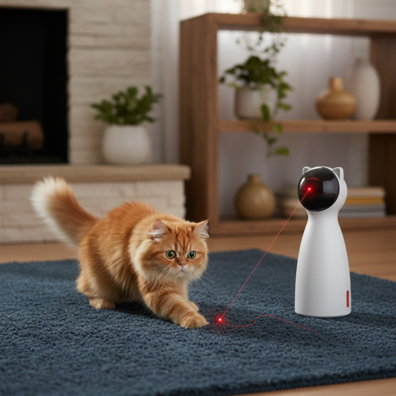 Pet Luxury Store™ Smart Play – Cat Laser Toy