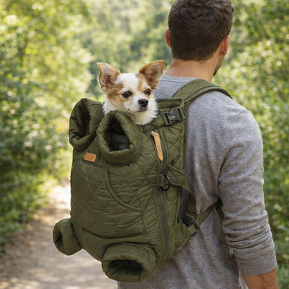 Pet Luxury Store™ Paw Winter – Pet Backpack Carrier