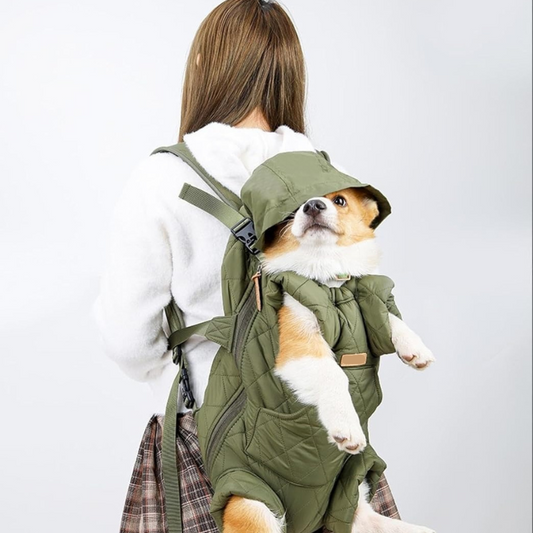 Pet Luxury Store™ Paw Winter – Pet Backpack Carrier