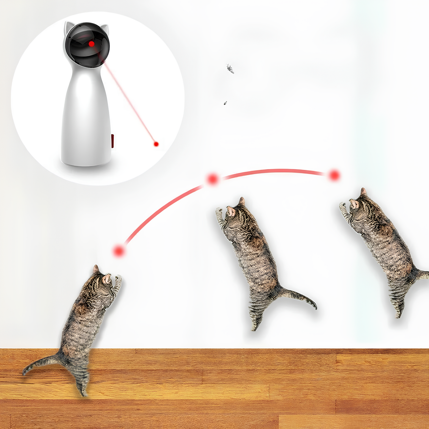Pet Luxury Store™ Smart Play – Cat Laser Toy